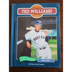 Ted Williams Baseball Legends by Chelsea House Vintage 1993 Includes News Clips